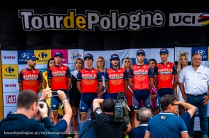 Prezentacja Bahrain-Merida przed Tour de Pologne [video]