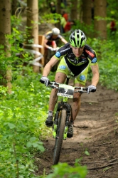 Hermida na podium