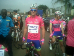 Lampre-Merida z koszulką lidera w Afryce