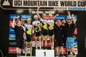 Gunn-Rita na podium w Val di Sole, ekipa Meridy najlepsza