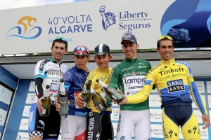 Algarve: Rui Costa 3. w "generalce", wygrana Kwiatkowskiego