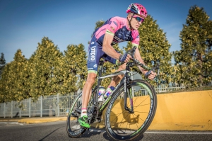 Przemysław Niemiec na starcie GP Lugano