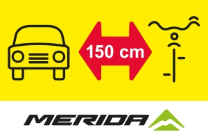 Merida wspiera "150 cm dla rowerzysty"
