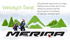 Wesołych Świąt życzy Merida Polska