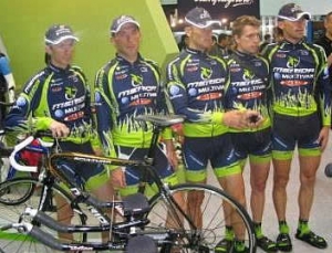 Zawodnicy CCC Polsat Polkowice pod szyldem MERIDA EUROPE TEAM
