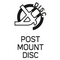 POST MOUNT DISC